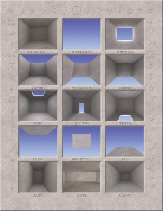 Motion Palette (2004) Acrilico su tavola - cm 16x90 