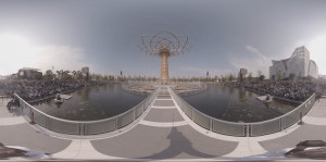 Expo 2015 Albero della vita immagine video 360