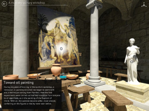 Biografia immersiva "Being Leonardo: il laboratorio di Verrocchio