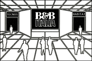 Palazzo della memoria B&B Italia: ingresso allo stand virtuale