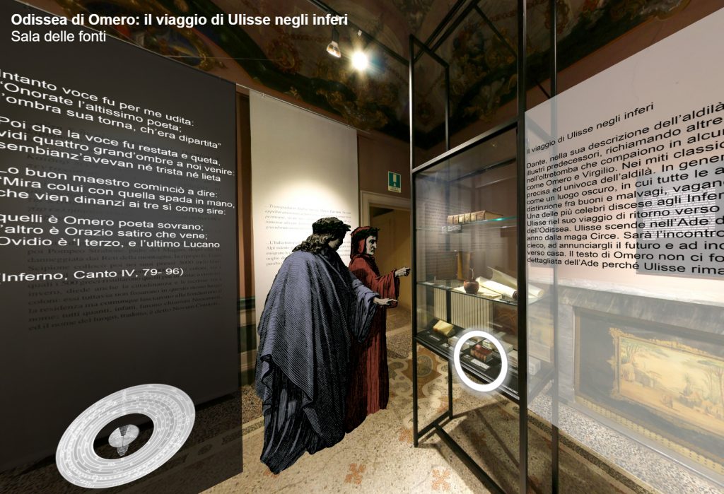 Dante e Virgilio nei musei civici di Como