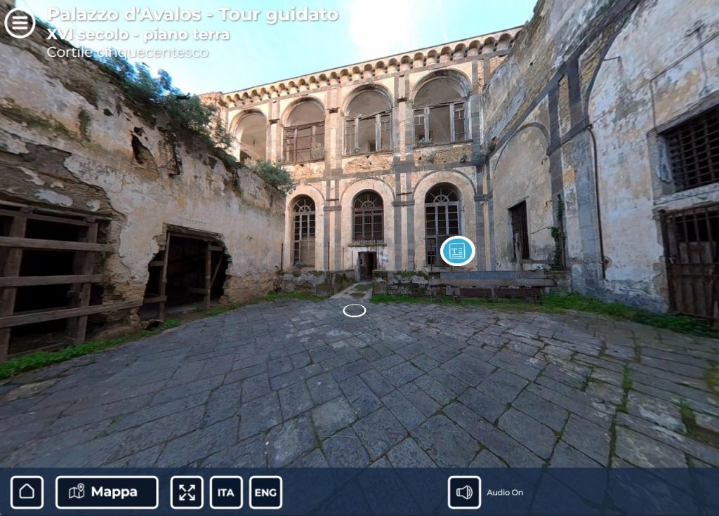 Metaverso Procida: tour guidato palazzo d'Avalos