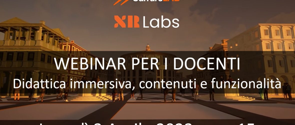 webinar 3 aprile XRedulab