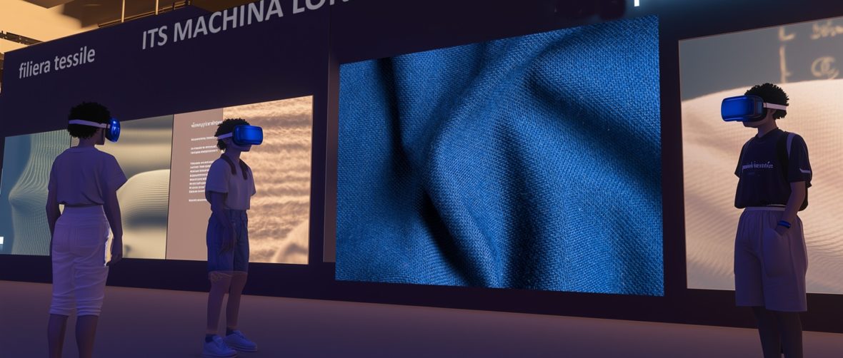 filiera tessile in realtà virtuale