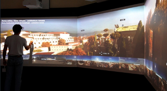 Proiezione immersiva