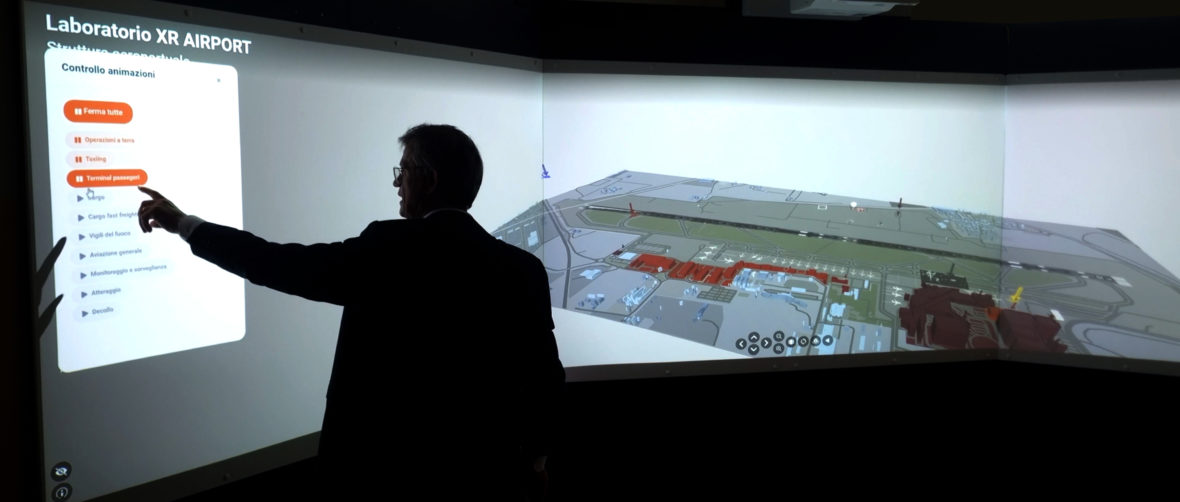 IMMERSIVE LAB aeroporto 3D Carraro LAB