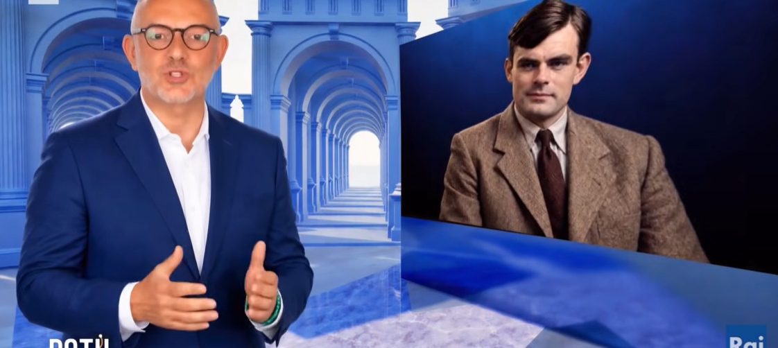 Intervista impossibile a turing su RAI 2, Patu